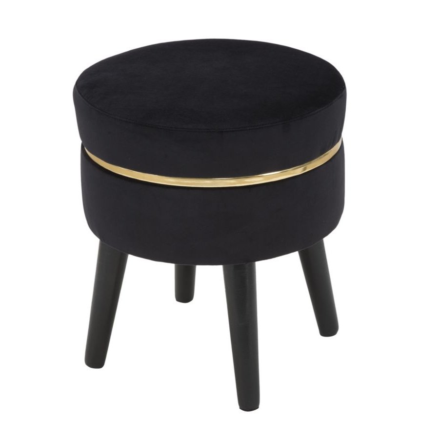 Keihome Look: POUF SGABELLO PARIS NERO Keihome Look